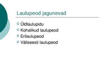 Eesti kultuurisündmused #3