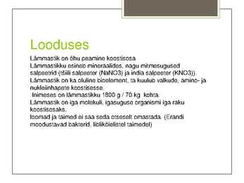 Lämmastik ja tema ühendid #7