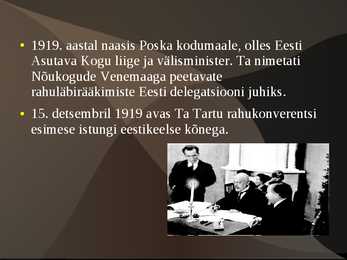 Jaan Poska elulugu #10
