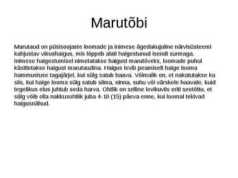 Bakterid ja nende talitus #2