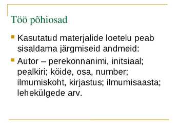Uurimistöö koostamine #16