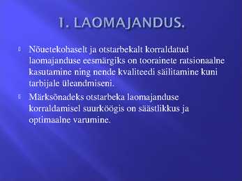 Bufee laua teenindamise korraldamine #2