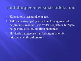 Bufee laua teenindamise korraldamine #13