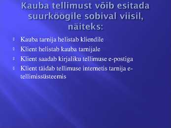 Bufee laua teenindamise korraldamine #6