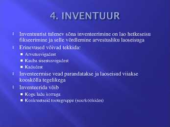 Bufee laua teenindamise korraldamine #8