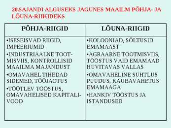 Ühiskonna arenguetapid #13
