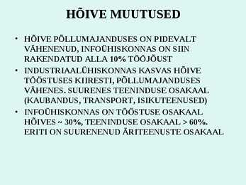 Ühiskonna arenguetapid #17