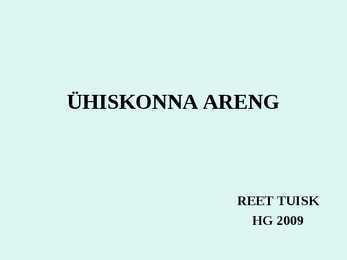 Ühiskonna arenguetapid