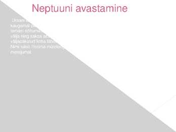 Uraan ja Neptuun #13