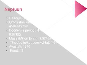 Uraan ja Neptuun #14