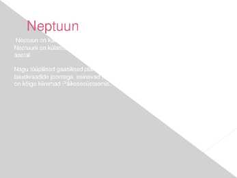 Uraan ja Neptuun #15