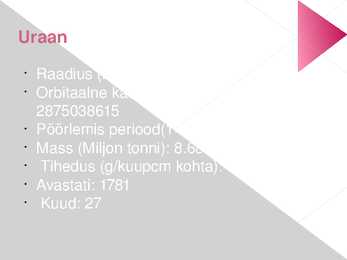 Uraan ja Neptuun #4