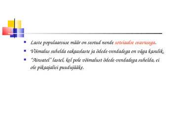 Laste kasvatamine #20