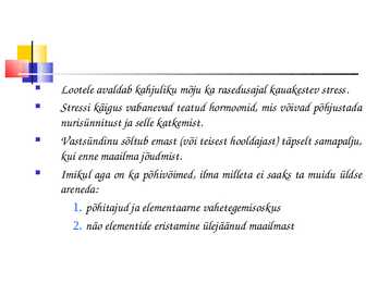 Laste kasvatamine #5