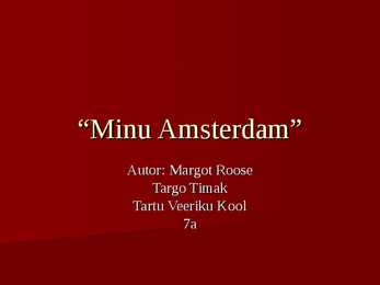 Minu Amsterdam