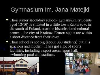 Partners schools in Comenius project #4