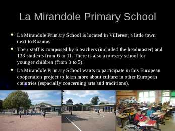 Partners schools in Comenius project #5