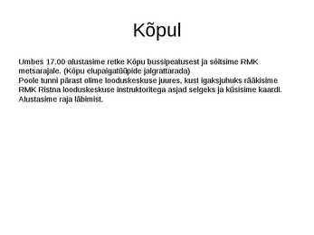 Rattareis Kõpu poolsaarel #4