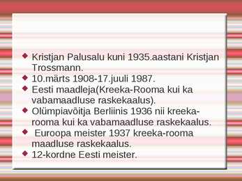 Kristjan Palusalu #2