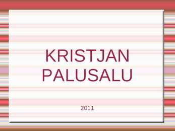 Kristjan Palusalu