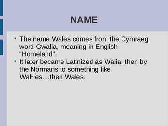 Wales #8