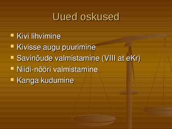 Varased põlluharijad ja karjakasvatajad #2