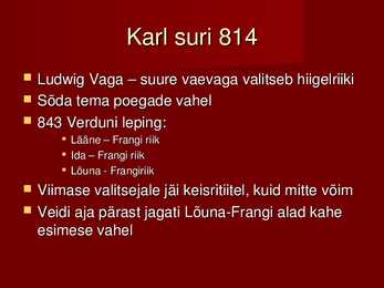 Karolingide impeeriumi lagunemine #2