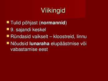Karolingide impeeriumi lagunemine #5