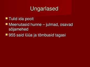Karolingide impeeriumi lagunemine #8