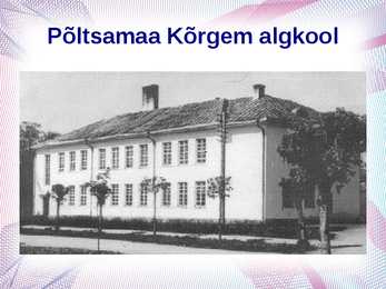 Eesti kooli areng #16