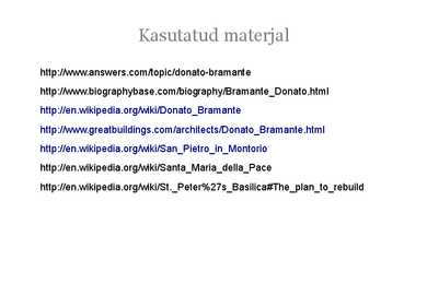 Donato Bramante #14