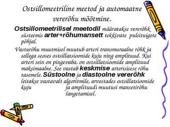 Automaatne vererõhu mõõtmine #5