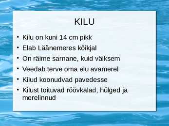 Peamised püügikalad läänemeres #6