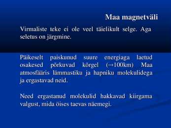 Maa magnetvali #12