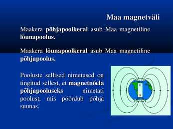 Maa magnetvali #4
