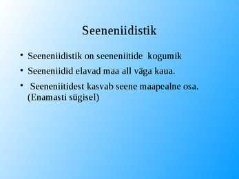 Seened esitlus #3
