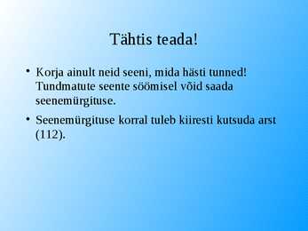 Seened esitlus #29