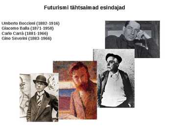 Futurismi ettekanne #8