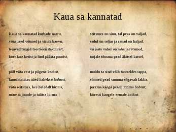 Hando Runneli elulugu ja luule #5