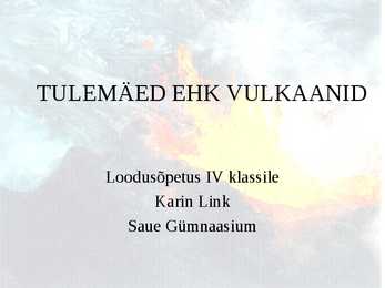 Vulkaanid