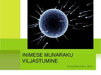 Inimese munaraku viljastumine