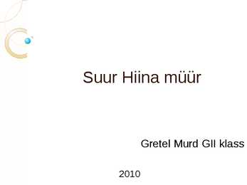 Suur Hiina müür