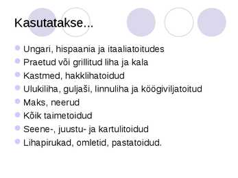Vürtsid #16