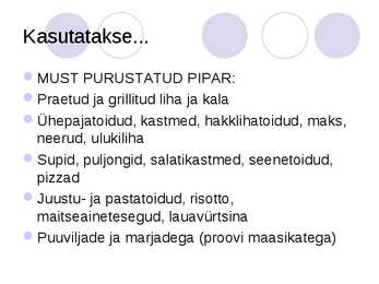 Vürtsid #20