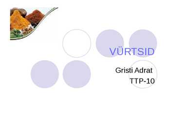 Vürtsid
