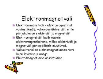 Elektromagnetlained Füüsika 11-klass #6