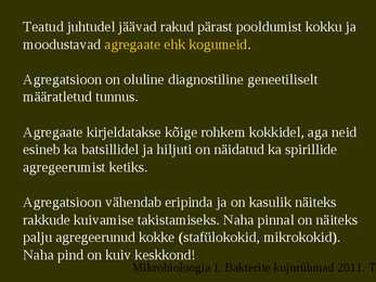 Bakterite kujurühmad #6