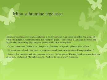 Vihurimäe-Catherine analüüs #8