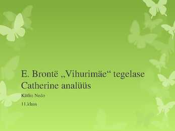 Vihurimäe-Catherine analüüs