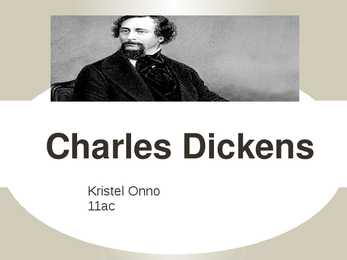 Inglise kirjanik Charles Dickens